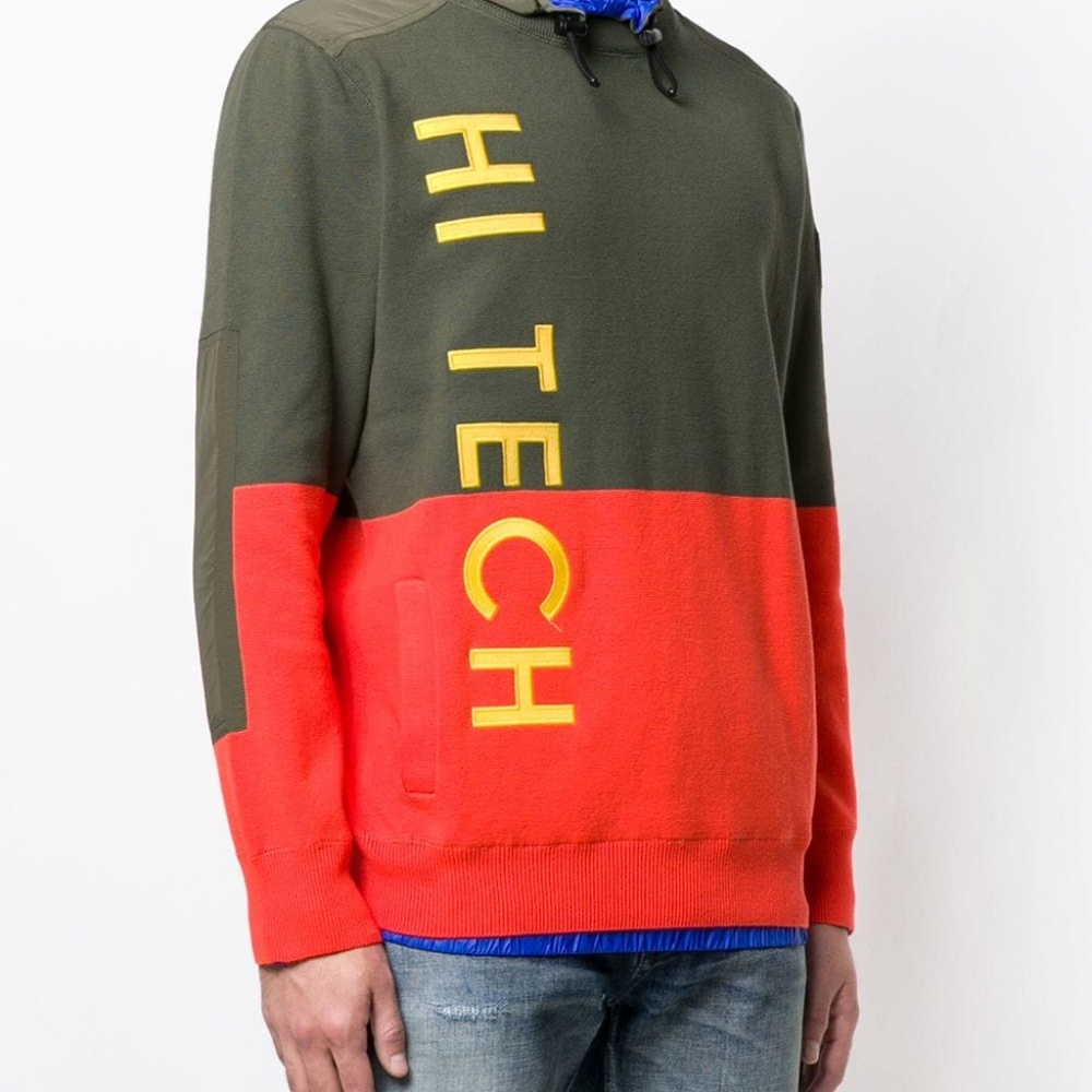 Polo Ralph Lauren Hi Tech Sweater Hoodie Pullover - Picture 4 of 5